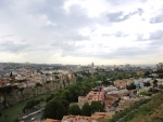 Вид на Тбилиси от Нарикалы