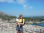 Албания. Крепость Розафа. В далеке не море, а Скадарское озеро