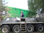 Музей в Ивановском. Максим в БТР