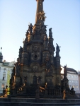 Чехия. Оломоуц. Чумная колонна. Их воздвигали в городах по случаю окончания чумы. Эта является одной из самых крупных - 35 метров в высоту, и занесена в список Всемирного наследия ЮНЕСКО