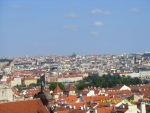 Чехия. Прага. Вид с Пражского Града на Прагу