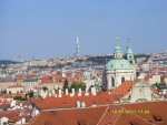 Чехия. Прага. Вид с Пражского Града на Прагу