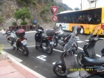 Монако. Полицейские мотоциклы и скутеры