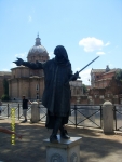 Италия. Рим. Живая статуя
