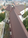 Словения. Вид на столицу Словении - Любляны - из словенского замка