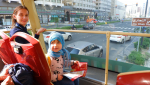 В автобусе