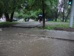 Алматы. Ливень