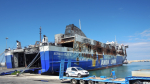 Сгоревший паром Norman Atlantic